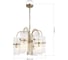 Светильник подвесной ST-Luce латунь/прозрачный E1х40W ST luce SL6145.303.09 6