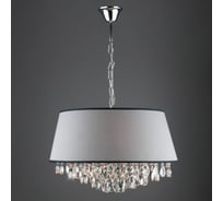 Подвесной светильник Eurosvet 10092 5 хром/прозрачный хрусталь Strotskis 00000084045