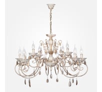 Подвесной светильник Eurosvet 10009 12 белый с золотом 00000077227