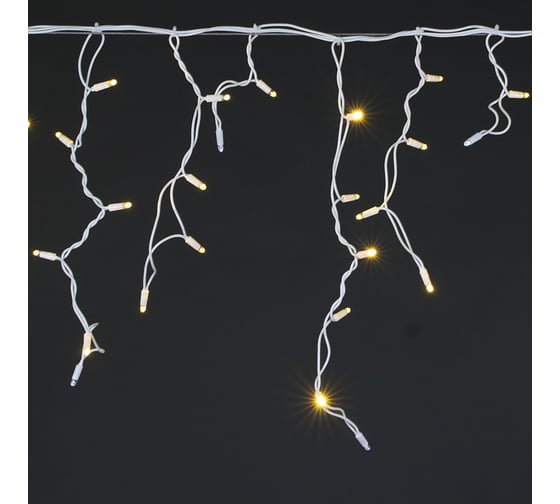 Светодиодная гирлянда Sneha бахрома A-507 WW/W FLASH 1
