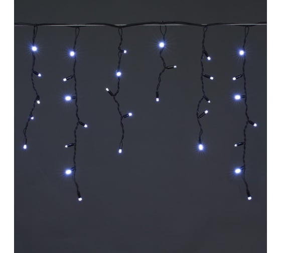 Светодиодная гирлянда Sneha бахрома A-057A WT/W FLASH 1