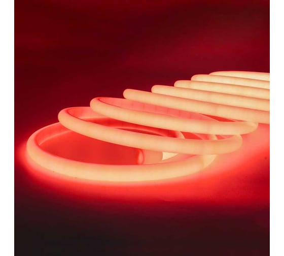 Светодиодная лента термостойкая для сауны и бани General Lighting Systems GLS-2835-180-14.4-24-IP68-NTS-R, 14,4Вт/м, 1200Лм/м 502175 1