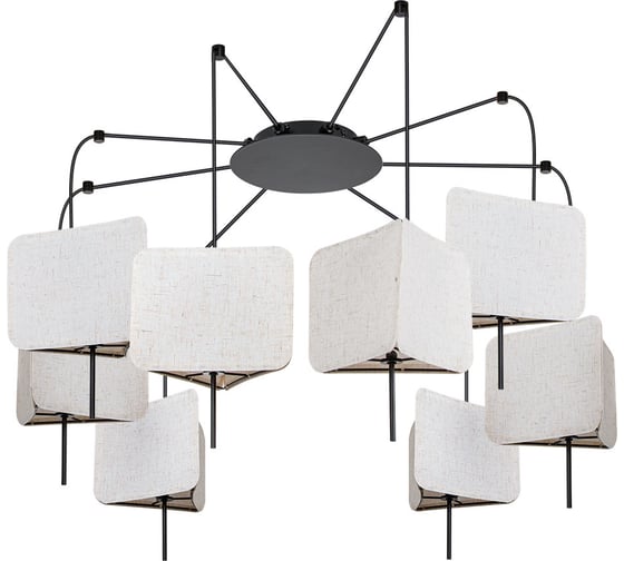 Светильник подвесной ARTE LAMP A7084SP-8BK 1