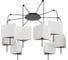 Светильник подвесной ARTE LAMP A7084SP-8BK 1