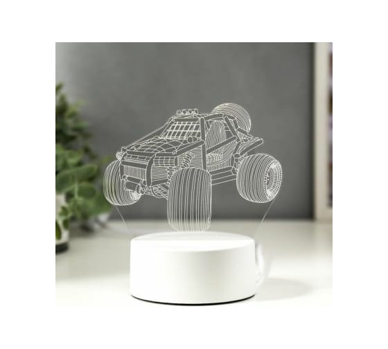 Светильник "Баги" RISALUX LED RGB от сети 4814585