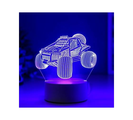 Светильник "Баги" RISALUX LED RGB от сети 4814585