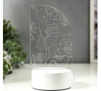 Светильник "Балерина" RISALUX LED RGB от сети 9,5х10х21,5 см 5074788