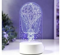 Светильник "Воздушный шар" RISALUX LED RGB от сети 9,5х9,5х21 см 5074777