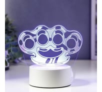 Светильник "Кастет" RISALUX LED RGB от сети 9,5х15х14 см 5074800
