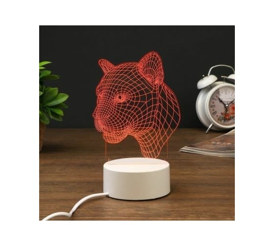 Светильник "Пантера" RISALUX LED RGB от сети 4438004