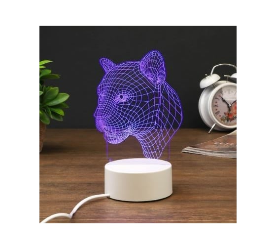 Светильник "Пантера" RISALUX LED RGB от сети 4438004