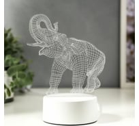 Светильник "Слон" RISALUX LED RGB от сети 4814593