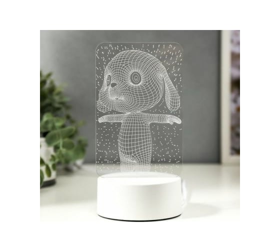 Светильник "Щенок" RISALUX LED RGB от сети 4814591