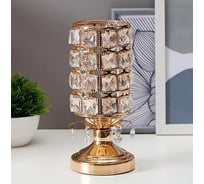 Светильник с выключателем RISALUX 16017/1 G4 20Вт золото 10,5х10,5х23,5 см 5084553