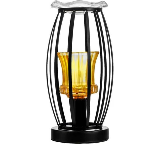 Аромасветильник RISALUX 16470/1 G9 35Вт черный 16х16х24,5см 5495105 1