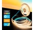 Светодиодная лента Baulamp COB 10м 24В 8Вт/м 320 led/m теплая подсветка 5мм 53028 1