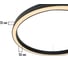 Светильник кольцо светодиодное ВСЕСВЕТОДИОДЫ Ring 100Вт, D1200 мм*35, 4000К, черный, подвесной, IP 40, vs-ds-Ring-D1200x35-70w-4k-b-p 3