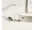 Настольная лампа RISALUX сенсорная 1523/1WT 30хLED 3Вт АКБ USB 2 режима белый 10х10х41 см 5378686 3