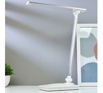 Настольная лампа RISALUX сенсорная 16097/1SL LED 4Вт USB боло-серебристый 28,5х10,3х37,5 см 5091618