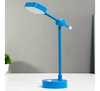 Настольная лампа RISALUX сенсорная 16484/1BL LED 3,5Вт USB АКБ голубой 10х12х37,5 см 5503308