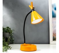 Настольная лампа RISALUX с диммером 16299/1YL LED 4Вт USB АКБ 3000-6000К желтый 12,3х12,3х37 см 5448908