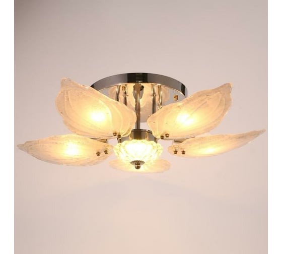Люстра BayerLux 86303/5CR E14 40Вт+LED 9Вт хром 5109347 1