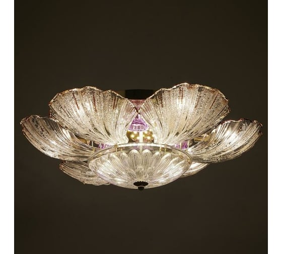 Люстра BayerLux 86305/6 E14 40Вт+LED 24Вт золото 60х60х16,5 см 5109343