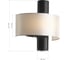 Светильник настенный ST-Luce Черный/Белый LED 1х5W 3000K ST luce SL6230.401.01 5