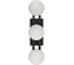 Светильник настенный ST-Luce черный/белый LED 1х6W 4000K ST luce SL6610.401.03 2