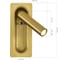 Светильник настенный ST-Luce латунь/латунь LED 1х3W 4000K ST luce SL6238.301.01 7
