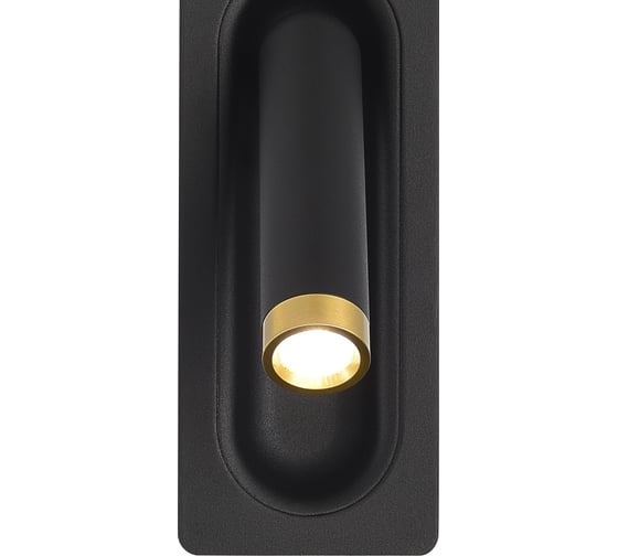 Светильник настенный ST LUCE черный/черный,латунь LED 1*3W 4000K SL6238.401.01 1