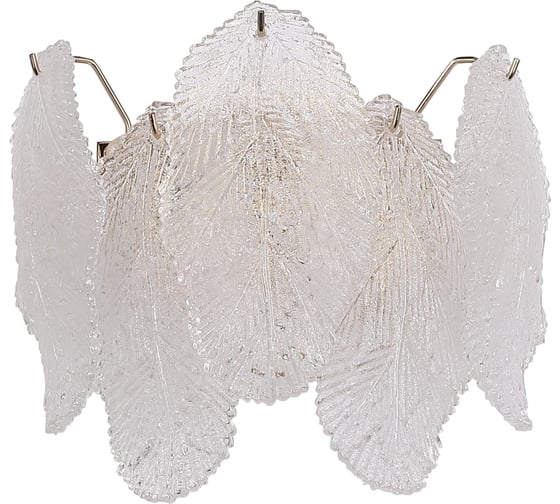 Светильник настенный ST LUCE золотистый/прозрачный, янтарный G9LED 2*5W SL6135.201.02 1