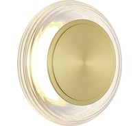 Светильник настенный ST LUCE золото/прозрачный LED 1*7W 3000K SL6239.201.03