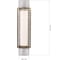 Светильник настенный ST-Luce латунь/прозрачный LED 1х11W 3000K ST luce SL6140.301.01 6