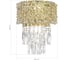 Светильник настенный ST-Luce Латунь/Прозрачный, Янтарный E1х60W ST luce SL1637.301.02 2