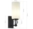 Светильник настенный ST-Luce черный/белый E27 1х40W ST luce SL2003.401.01 4
