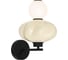 Светильник настенный ST-Luce черный/желтый, опаловый LED 1х8W 3000K ST luce SL6134.411.01 1