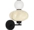 Светильник настенный ST-Luce черный/желтый, опаловый LED 1х8W 3000K ST luce SL6134.411.01 2