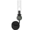 Светильник настенный ST-Luce черный/прозрачный E1х40W ST luce SL1244.401.01 1