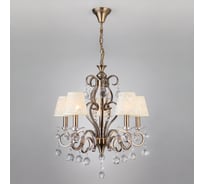 Подвесной светильник Eurosvet 1448 5 античная бронза Strotskis 00000055501