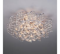 Потолочный светильник Eurosvet 16017 6 белый с серебром Strotskis 00000078615