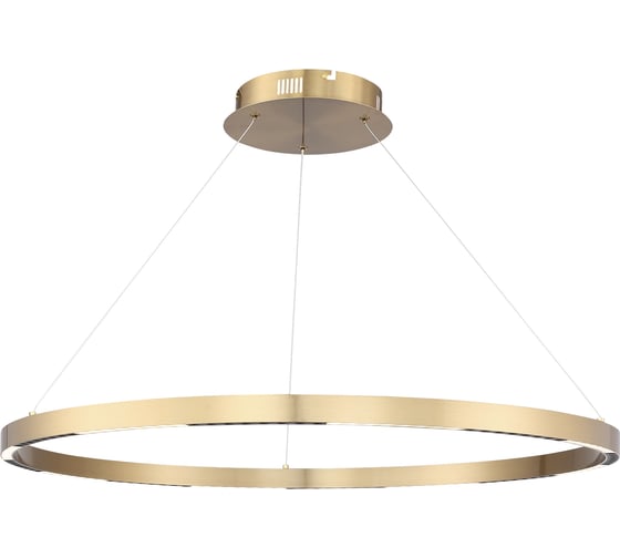 Светильник подвесной ST LUCE латунь/латунь LED 1*43W 4000K SL6238.343.01 1