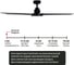 Люстра-вентилятор DREAMFAN Nassau LED DC 132 50003DC 12