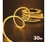 Светодиодная лента гибкий неон Baulamp 30м 220В 7Вт/м теплый белый свет 3000К IP67 53006 1