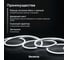 Светодиодная лента гибкий неон Baulamp 25м 220В 7Вт/м холодный белый свет 6500К IP67 53019 3