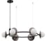 Светильник подвесной ST-Luce Черный/Дымчатый, Белый G9 6х5W 4000K ST luce SL1521.413.06 2