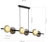 Светильник подвесной ST-Luce ST luce Черный/Дымчатый, Белый G9 6х5х4000K SL1х3.06 SL1521.403.06 5