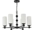 Светильник подвесной ST-Luce черный/белый E27 6х40W ST luce SL2003.403.06 2
