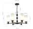 Светильник подвесной ST-Luce черный/белый E27 6х40W ST luce SL2003.403.06 4