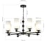 Светильник подвесной ST-Luce черный/белый E27 8х40W ST luce SL2003.403.08 4